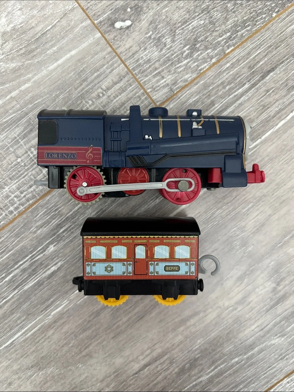 Lorenzo and Beppe Motorized Trackmaster - Thomas & Friends WORKS!